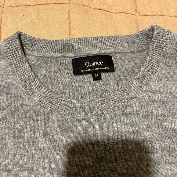 Quince Mongolian Cashmere Crew Neck Sweater - Picture 5 of 7